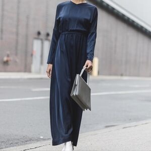 C'est Moi navy maxi dress